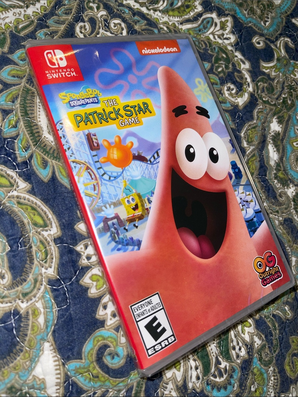 NWT Sealed Nintendo Switch The Patrick Star Game